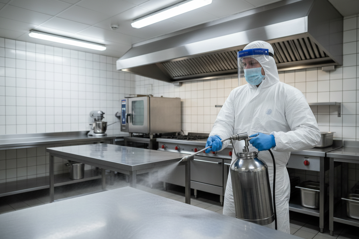Désinfection et norme HACCP (Agroalimentaire) à Courbevoie